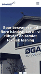 Mobile Screenshot of oegaard.dk